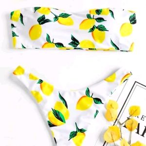 🎉Closet Clean-Out!!🎉Lemon Bathing Suit Bikini Two Piece
